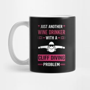 Wine Drinker Cliff Diving Mug